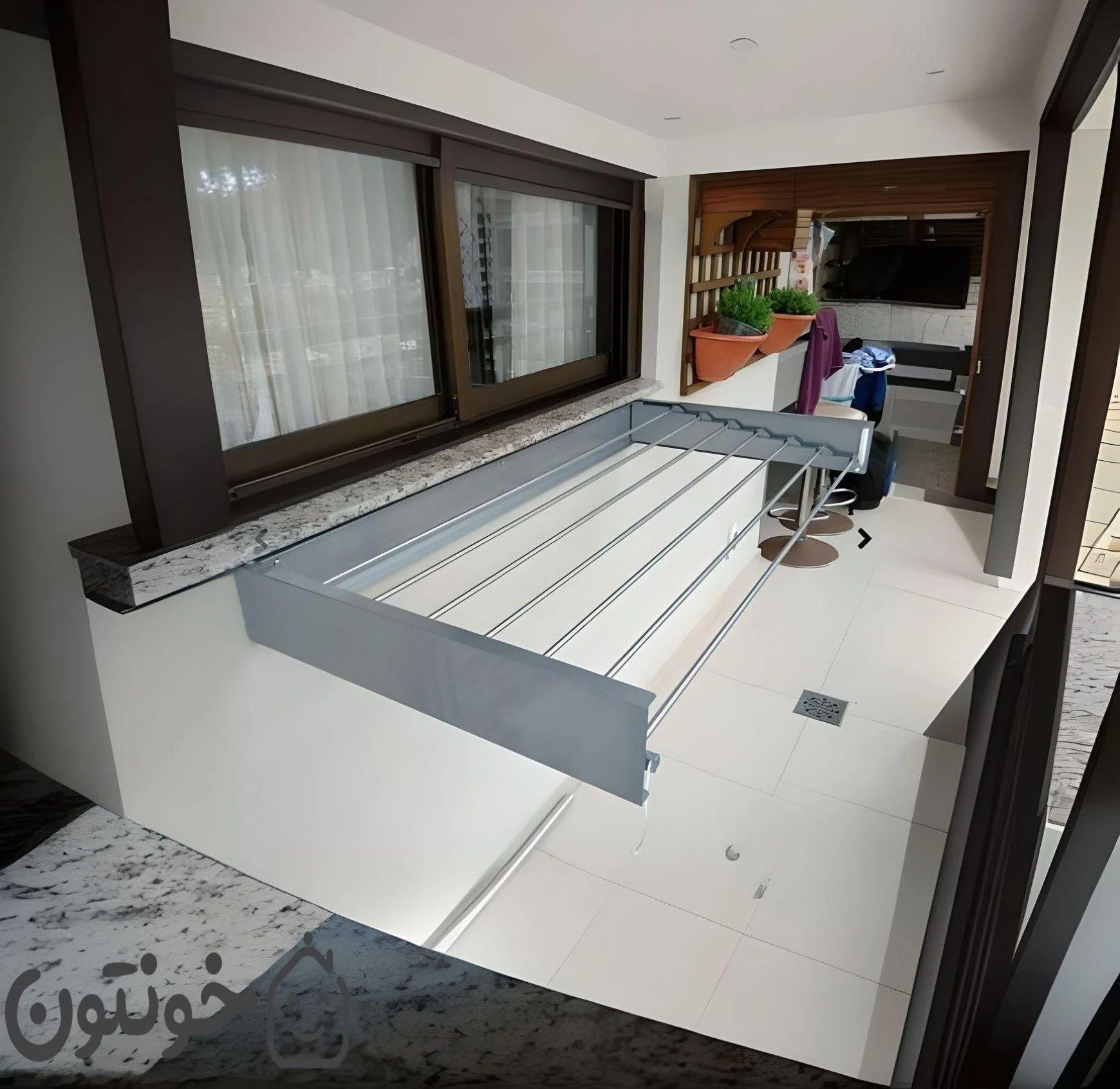 بند رخت کشویی