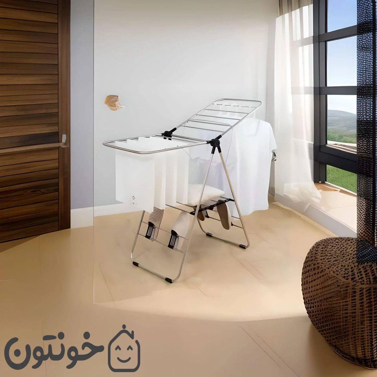 خرید بند رخت ایستاده/بهترین قیمت بازار 9 خرید بند رخت ایستاده