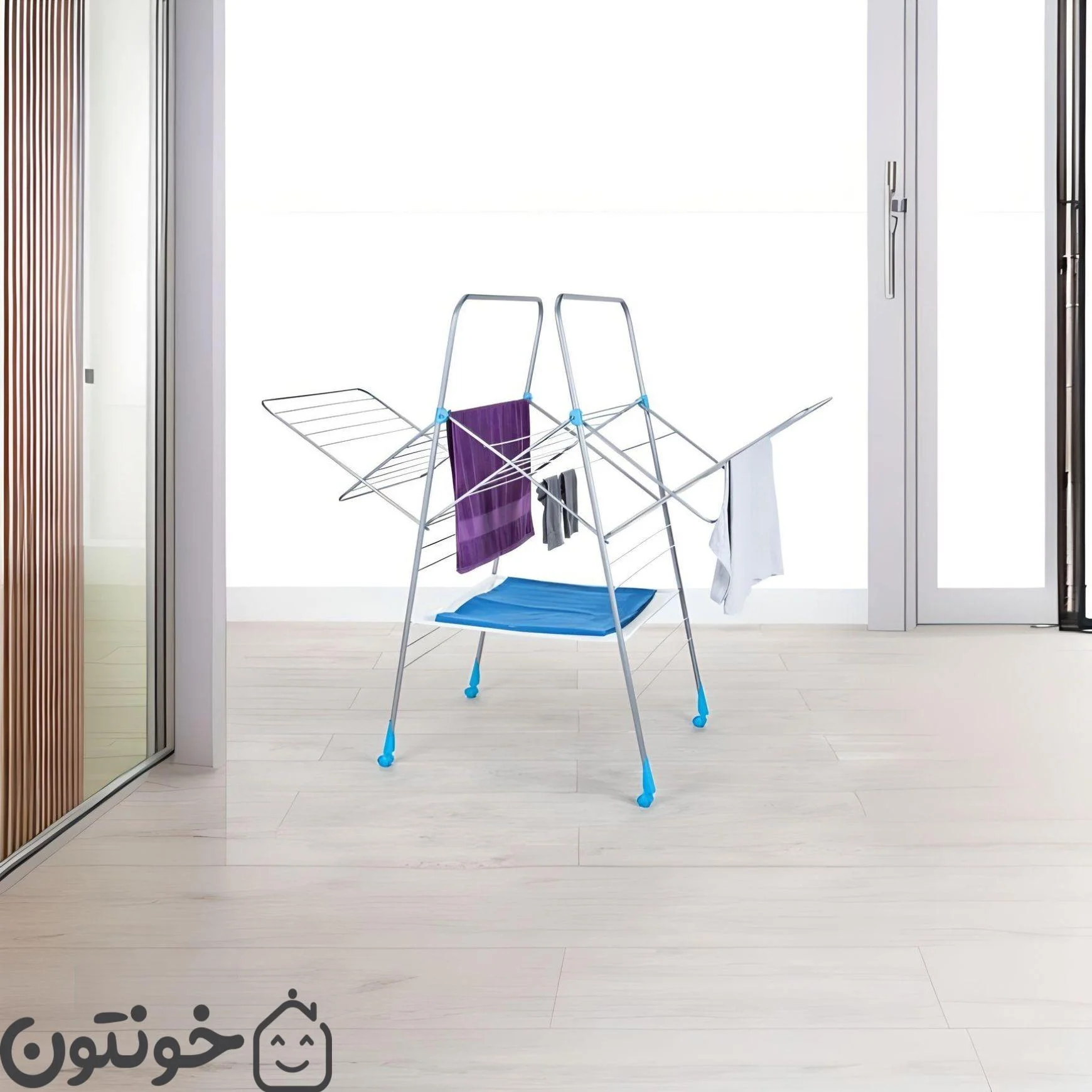 قیمت رخت اویز اپارتمانی ایستاده و تاشو 9 رخت اویز اپارتمانی