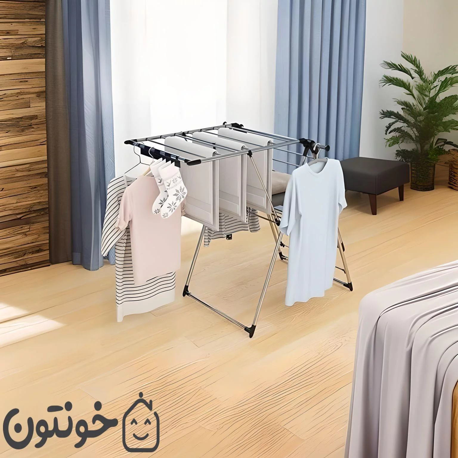 کارخانه تولید رخت اویز ایستاده 12 رخت اویز ایستاده