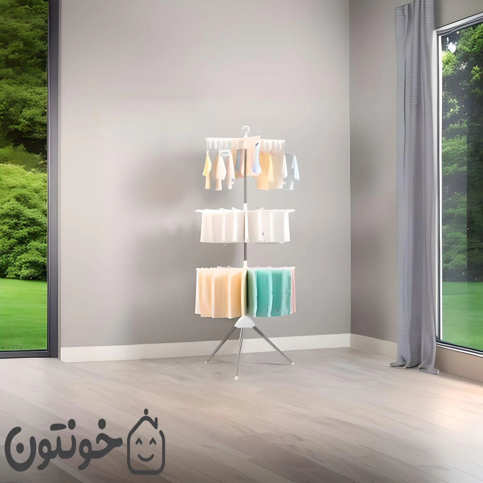 کارخانه تولید رخت اویز ایستاده 13 رخت اویز ایستاده