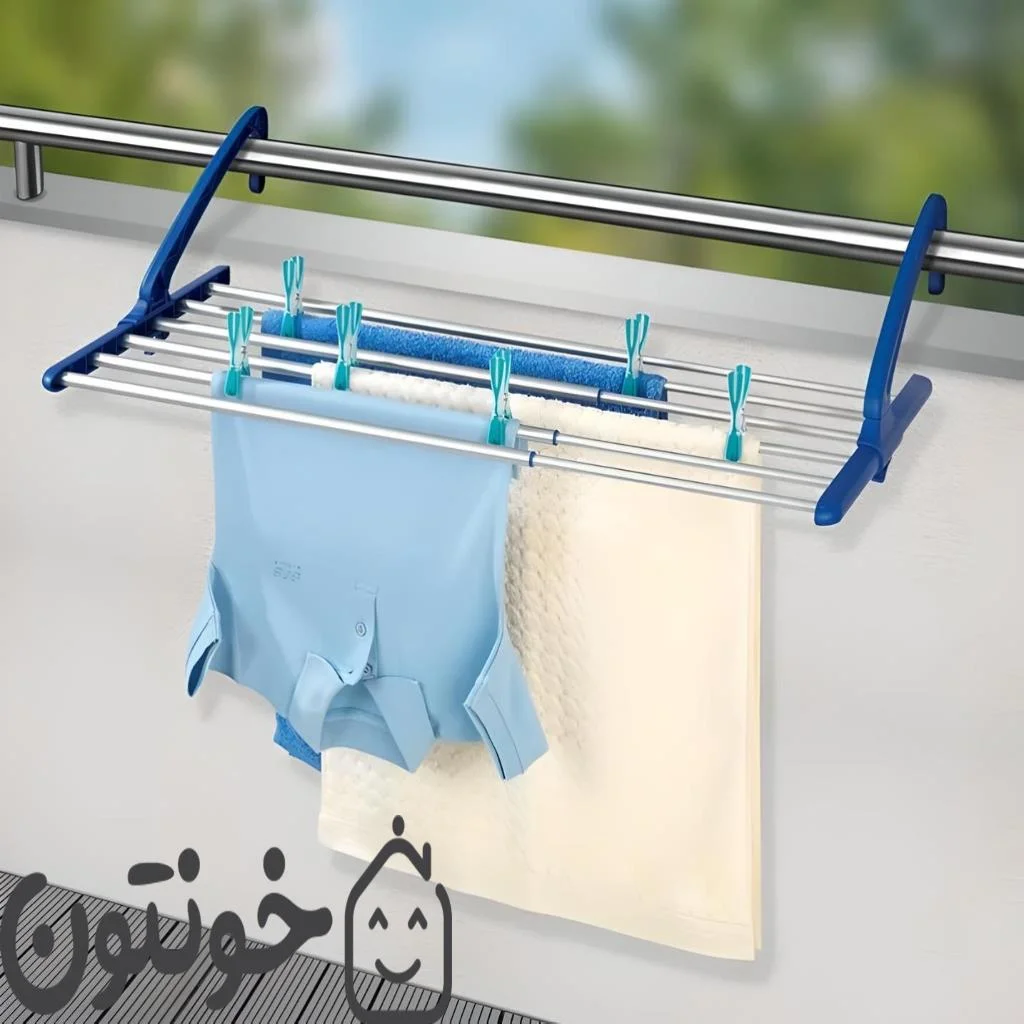 فروش عمده انواع بند رخت آپارتمانی فلزی 11 بند رخت آپارتمانی فلزی