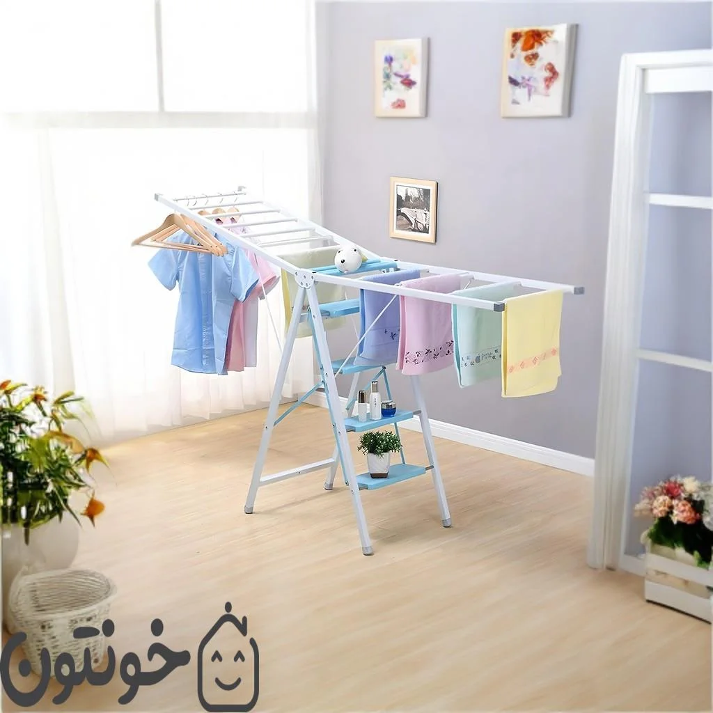 قیمت و خرید بند رخت استیل اصل - خونتون 9 بند رخت استیل اصل