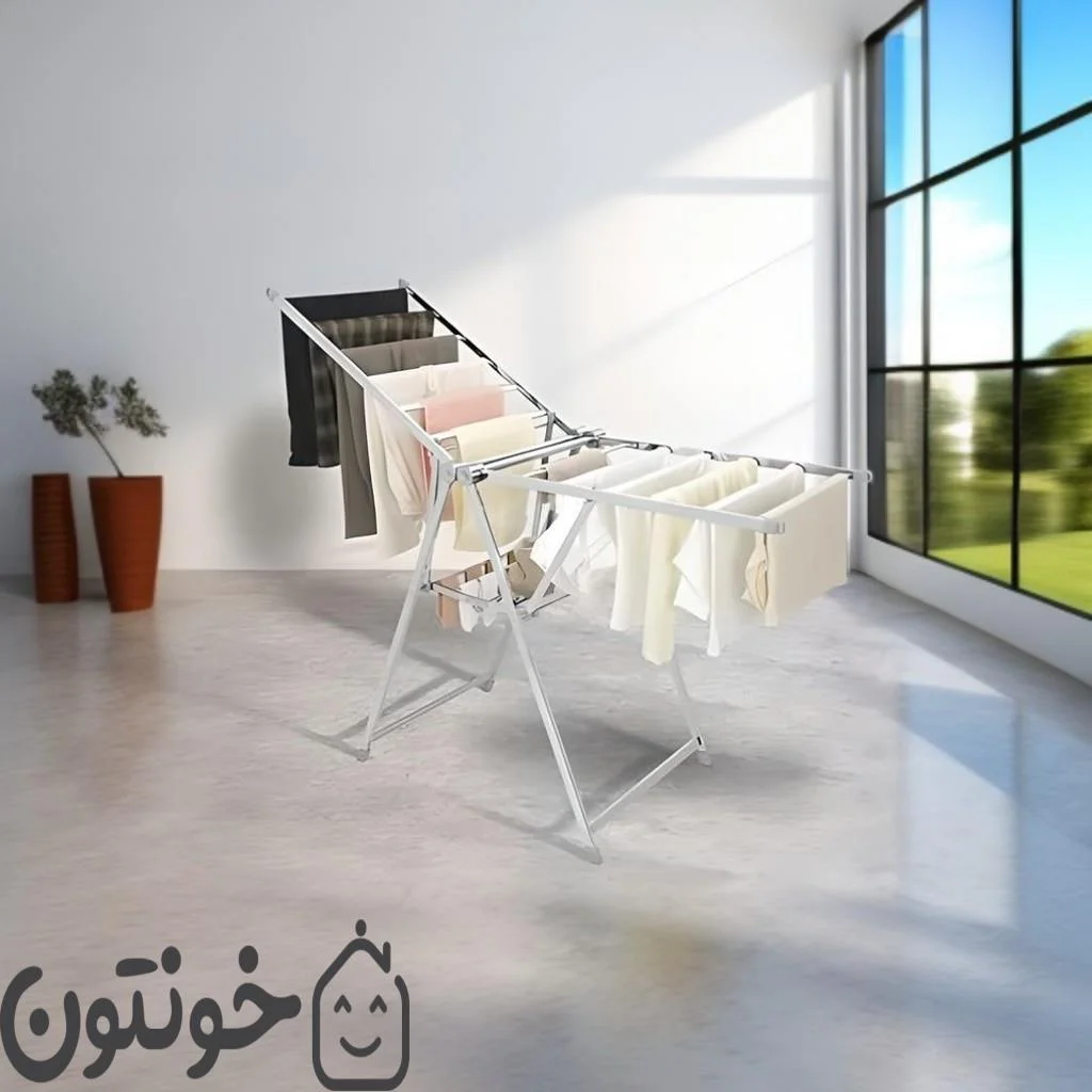 قیمت و خرید بند رخت استیل اصل - خونتون 10 بند رخت استیل اصل