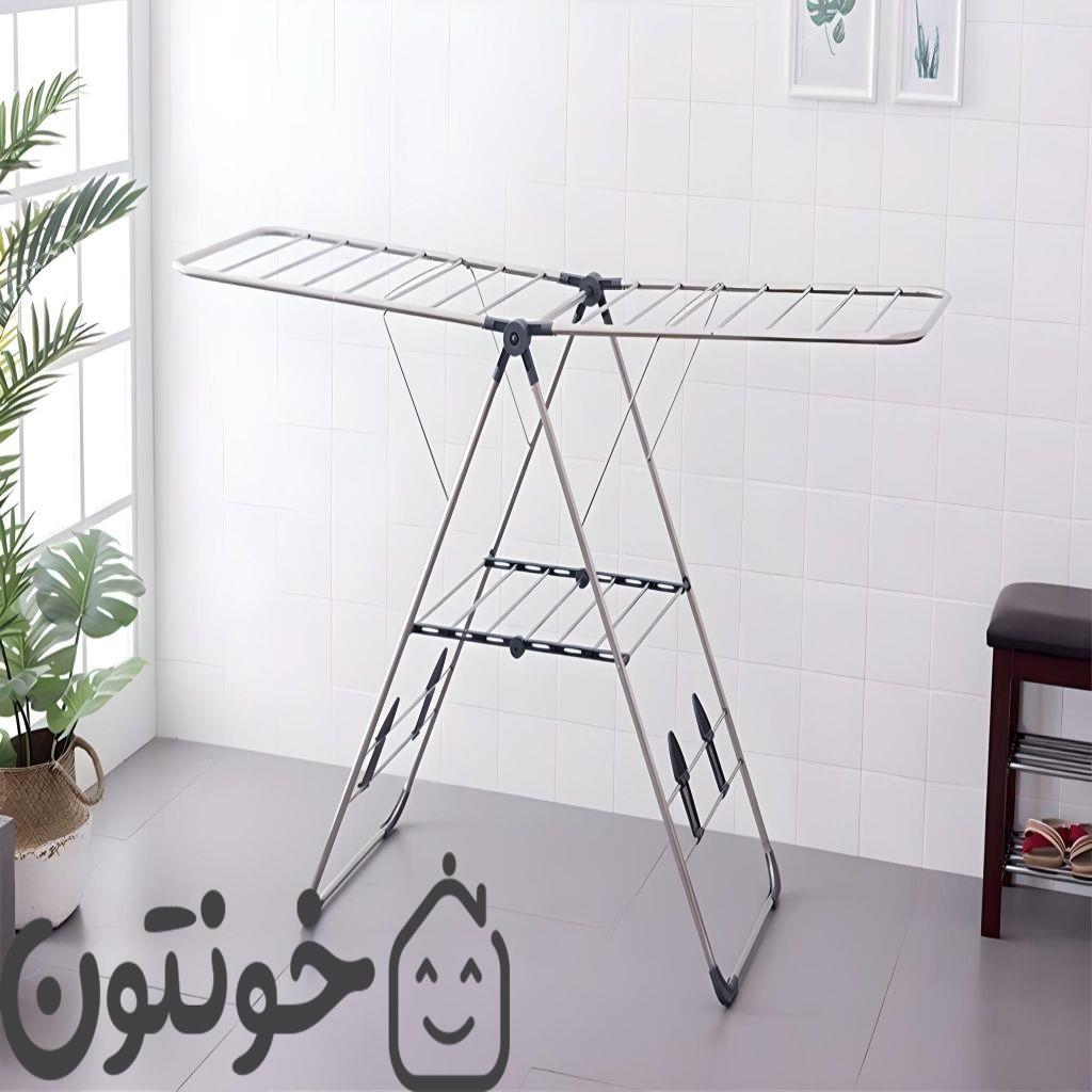 خرید عمده رخت آویز ایستاده استیل از کارخانه 10 رخت آویز ایستاده استیل