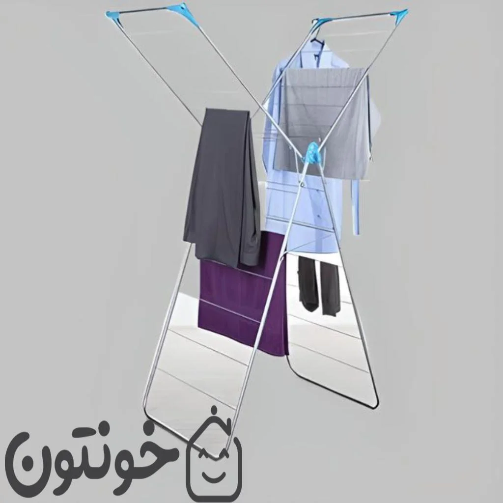 بزرگترین مرکز پخش بند رخت ایستاده فلزی در قم شرکت - خونتون 9 بند رخت ایستاده فلزی