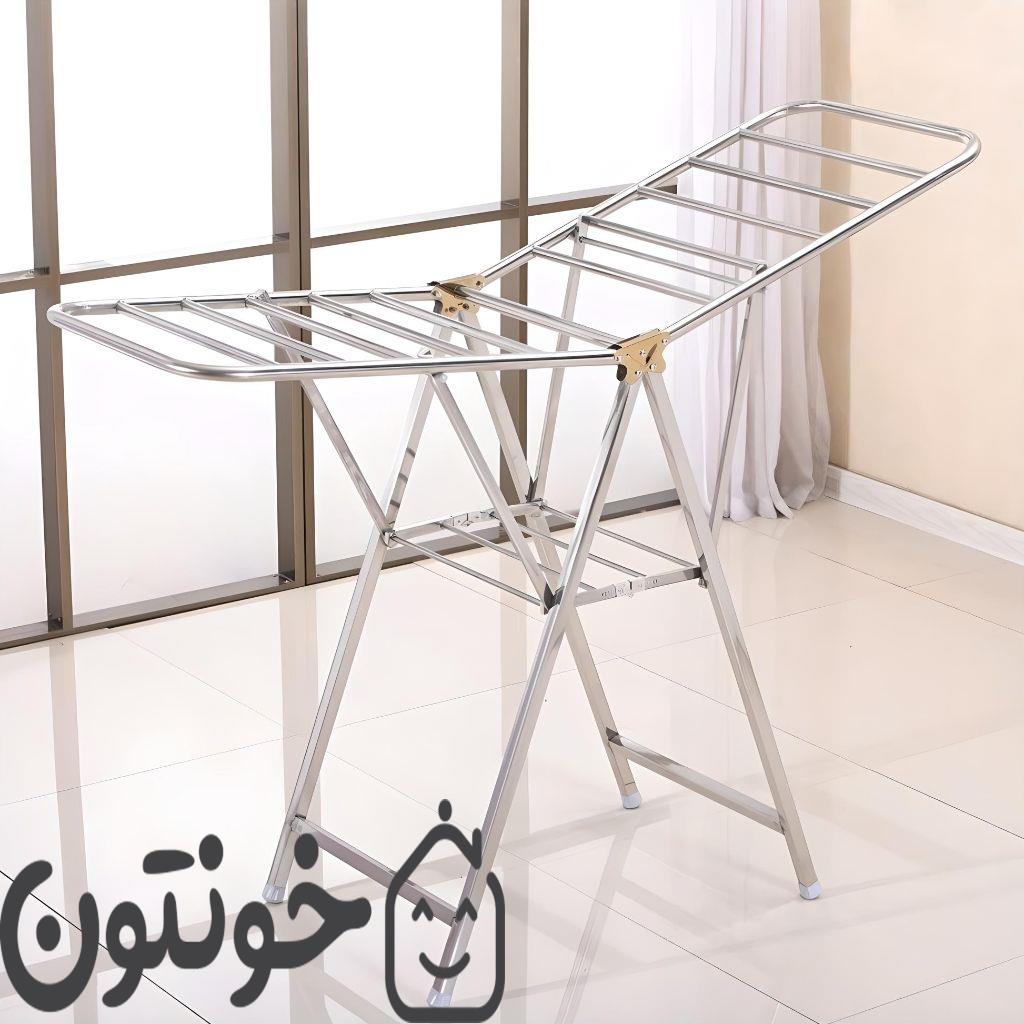 تولید و پخش عمده انواع رخت آویز خانگی استیل اصل 11 رخت آویز خانگی استیل