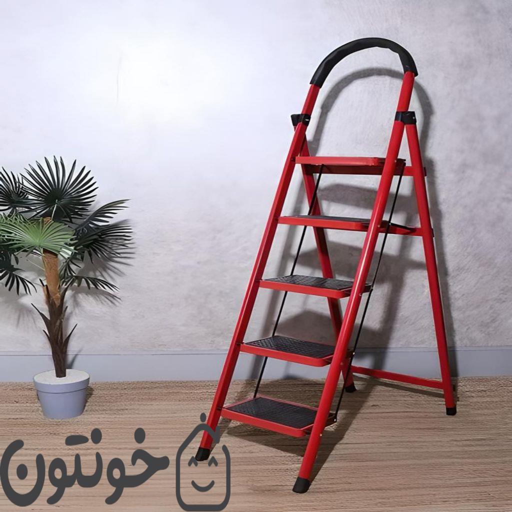 خرید و قیمت نردبان 4 پله خانگی تاشو از تولید کننده - خونتون 10 نردبان 4 پله