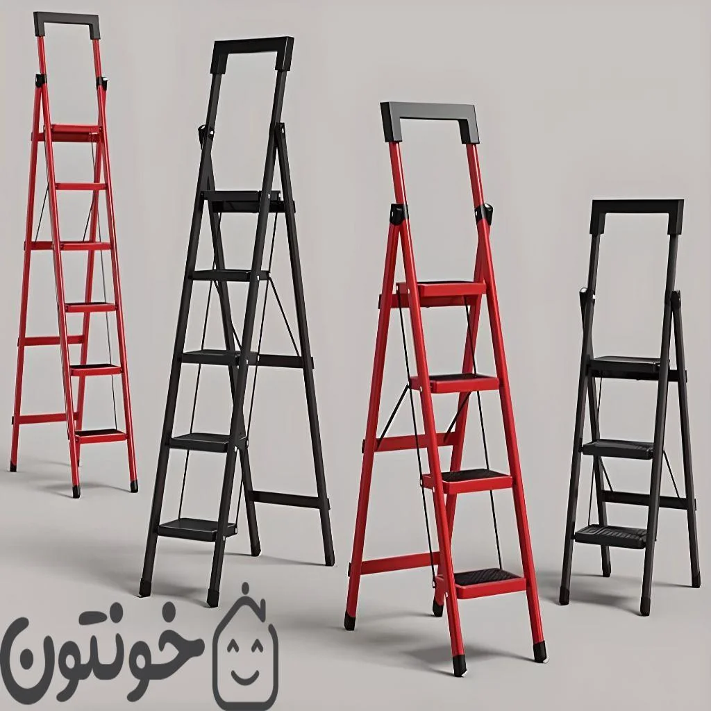 خرید نردبان تاشو از کارخانه خونتون تجارتی پر سود! 11 خرید نردبان تاشو از کارخانه