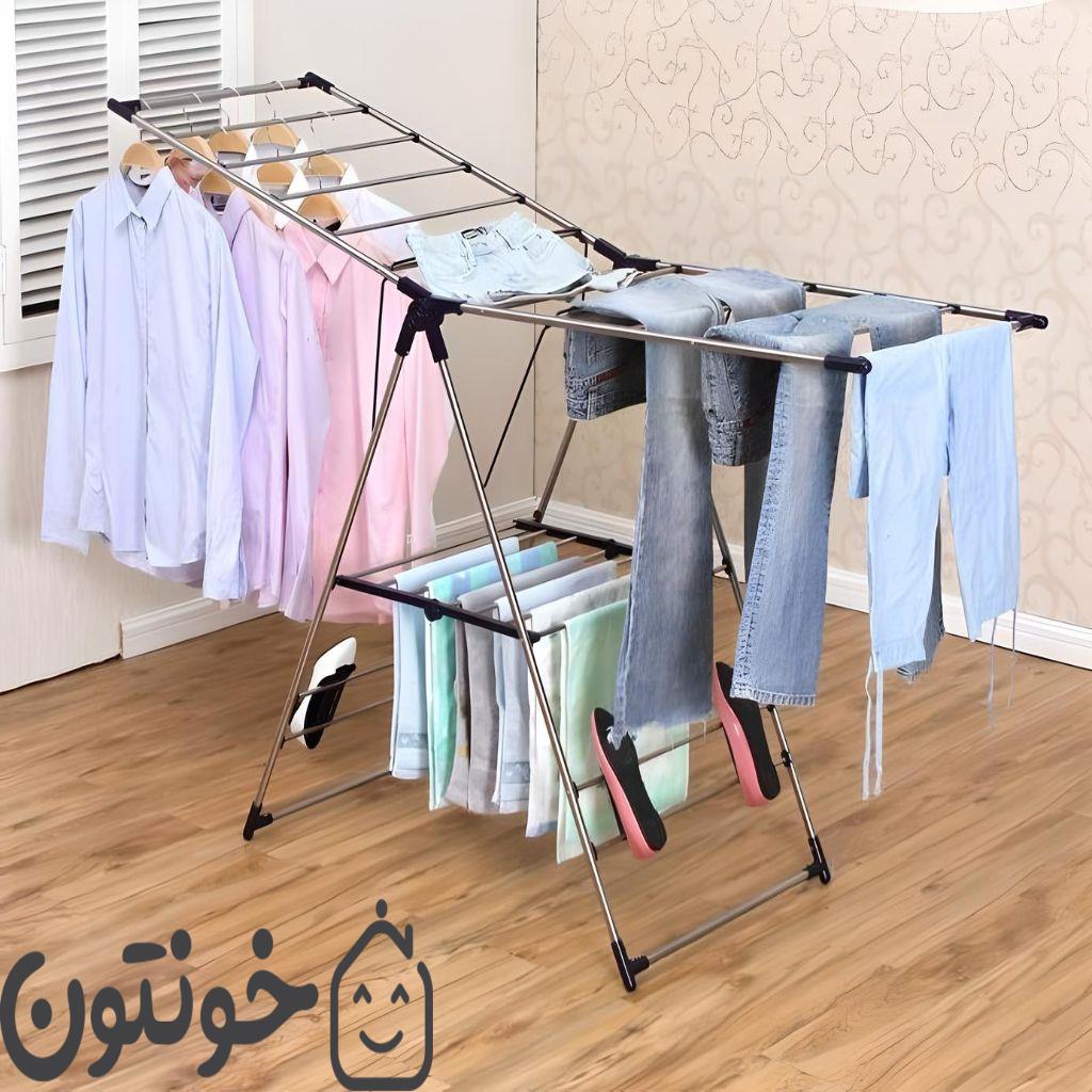 مرکز پخش و فروش عمده بند رخت استیل و استاتیک - خونتون 9 فروش عمده بند رخت