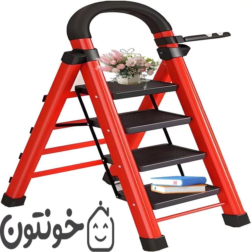 خرید بهترین نوع نردبان فلزی تاشو خانگی مستقیم از تولید کننده 11 نردبان فلزی تاشو
