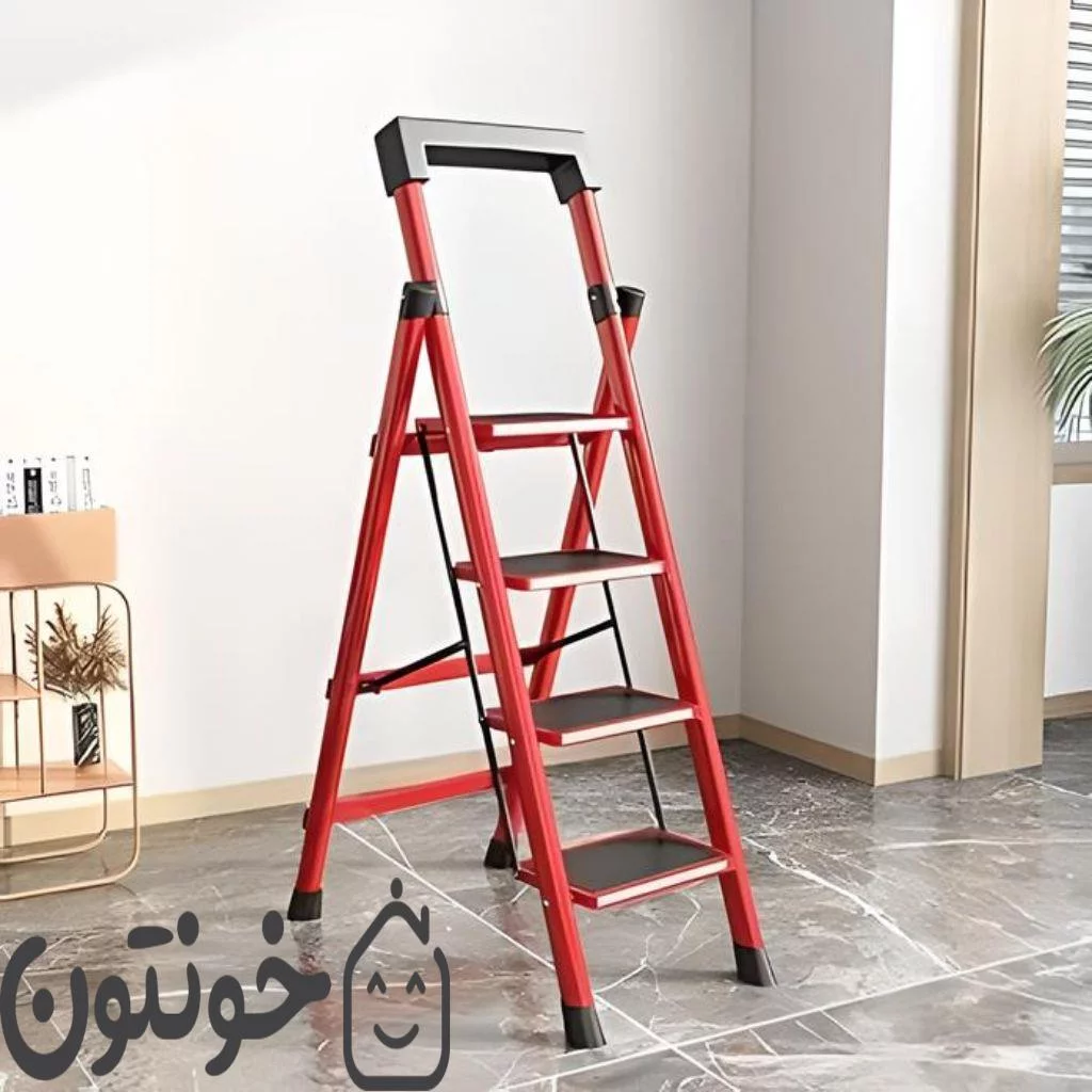 نردبان پله تاشو آهنی