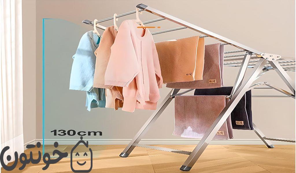 2 مدل بند رخت آپارتمانی کاربردی برای سازماندهی لباس - خونتون 8 بند رخت آپارتمانی کاربردی