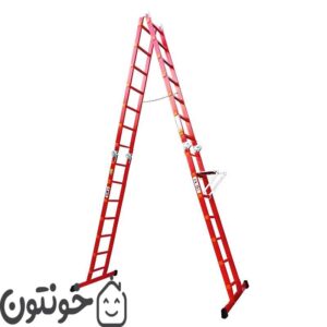 نردبان مفصلی 7 متری 24 پله مدل آسانکار