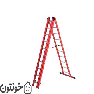 نردبان مخابراتی 8 متری مدل افرا { 3 تکه }