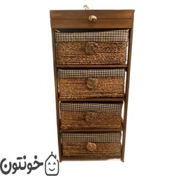 فایل دراور حصیری چهار طبقه مدل H1000
