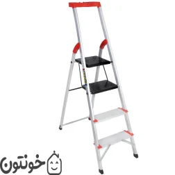 نردبان 4 پله یوکسل آلومینیوم
